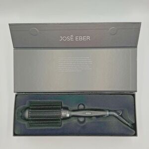 NEW Open Box Jose Eber 4 in 1 Hot Hair Brush - Volumize, Dry, Straighten‎ & Curl